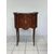 Tavolino Ovale Francese con Cassetti, del 1800 Riccamente intarsiato ( restaurato )