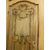 PTL145 - No. 3 lacquered and painted doors, with frame and overdoor, 18th century, from Piedmont, opening size cm W 90 x H 230