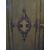 PTL492 - Lacquered door, gilded decorations, with frame and overdoor, 17th century, dimensions cm W 112 x H 246