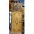PTL492 - Lacquered door, gilded decorations, with frame and overdoor, 17th century, dimensions cm W 112 x H 246
