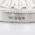 Pair of Queen Elizabeth II sterling silver candelabra, Roberts & Belk Ltd, Sheffield, 1973