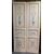 PTL393 - Lacquered and painted door, double-sided, late 18th century, from Umbria, dimensions cm W 114 x H 221