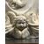 Large heraldic coat of arms carved in marble