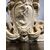 Large heraldic coat of arms carved in marble