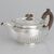 George III sterling silver teapot, Paul Storr, London, 1814