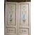 PTL393 - Lacquered and painted door, double-sided, late 18th century, from Umbria, dimensions cm W 114 x H 221