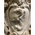 Large heraldic coat of arms carved in marble