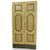 PTL434 - Lacquered door with painted panels, 18th century, dimensions cm W 118 x H 224