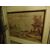 PTL452 - Lacquered and painted door with frame, late 18th century, opening dimensions cm W 110 x H 255
