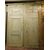 PTL293 - N. 6 Louis XVI lacquered doors, with frame and overdoor, 18th century, opening cm W 92 x H 198