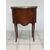 Tavolino Ovale Francese con Cassetti, del 1800 Riccamente intarsiato ( restaurato )