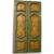 PTL297 - No. 2 doors with painted panels, 18th century, dimensions cm W 125 x H 237