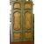 PTL297 - No. 2 doors with painted panels, 18th century, dimensions cm W 125 x H 237