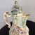 Antique majolica - ceramic Coffee pot – Pitcher 18th century Albissola painted. Height 33 cm