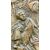 Petrified limestone bas-relief plaque, calcite - NAPOLEON III