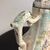 Antique majolica - ceramic Coffee pot – Pitcher 18th century Albissola painted. Height 33 cm