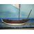 barca a vela su tavola in legno cm.87x67