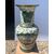 Vaso da centro in porcellana dipinta. Canton Cina, inizi XX secolo.