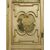 PTL452 - Porta laccata e dipinta, con telaio, epoca fine '700, misure luce cm L 110 x H 255