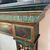 Antico splendido camino cornice Dipinto epoca XIX se . Mis L 148 x P 27 . H 130