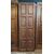 pti690 - double-sided walnut door, from the center, 18th century, size cm l 67 xh 208 x th. 3     