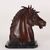 Testa di Cavallo in Bronzo F.G. Ruocco Napoli Italia Ultimo Quarto '900