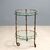 Bronze and Glass Dumbwaiter Service Cart