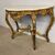 Antique monumental console + mirror Louis Philippe 1840 Gold leaf Roman area. Dimensions h 297