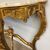 Antique monumental console + mirror Louis Philippe 1840 Gold leaf Roman area. Dimensions h 297