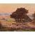 ANTIQUE PAINTINGS WITH LANDSCAPES WITH FLOCK, ÉDOUARD PAIL, OIL ON CANVAS, LATE 19TH CENTURY. (QP693)