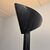 Mod Otello floor lamp by Bruno Gecchelin for Oluce, 80s, black color. Design floor lamp. H 190