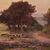 ANTIQUE PAINTINGS WITH LANDSCAPES WITH FLOCK, ÉDOUARD PAIL, OIL ON CANVAS, LATE 19TH CENTURY. (QP693)