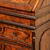 Three-drawer drop-front desk