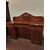Credenza mossa in mogano con quattro sportelli