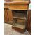 Credenza mossa in mogano con quattro sportelli