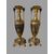 Pair of bronze vases Signed Henry-Cahieux