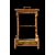 Walnut wood umbrella-cane stand imitating bamboo.