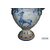 Vaso in Ceramica Stile Liberty di fine 1800 con Animali