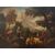 Olio su tela fine 600 Fuga d’Egitto di Philipp Peter Roos 1657-1706