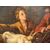 Olio su tela fine 600 Fuga d’Egitto di Philipp Peter Roos 1657-1706