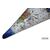 Richly decorated hanging porcelain wall pocket