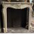 CHM895 - Fireplace in white Carrara marble, 19th century, dimensions cm W 124 x H 110 x D 35