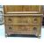 Cabinet in noce Biedermaier prima metà XIX sec. con sculture e carrilion