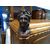 Cabinet in noce Biedermaier prima metà XIX sec. con sculture e carrilion