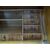Cabinet in noce Biedermaier prima metà XIX sec. con sculture e carrilion