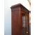 TWO-DOOR BOOKCASE IN FLAME MAHOGANY, CHARLES X STYLE, FRANCE, cm W 125xD40xH217