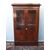 TWO-DOOR BOOKCASE IN FLAME MAHOGANY, CHARLES X STYLE, FRANCE, cm W 125xD40xH217