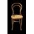 4 wooden chairs with Vienna straw seats. Fischel manufacture. Austria.