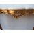 LOUIS XV STYLE GILDED WOOD CONSOLE EARLY 20TH CENTURY