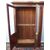 TWO-DOOR BOOKCASE IN FLAME MAHOGANY, CHARLES X STYLE, FRANCE, cm W 125xD40xH217